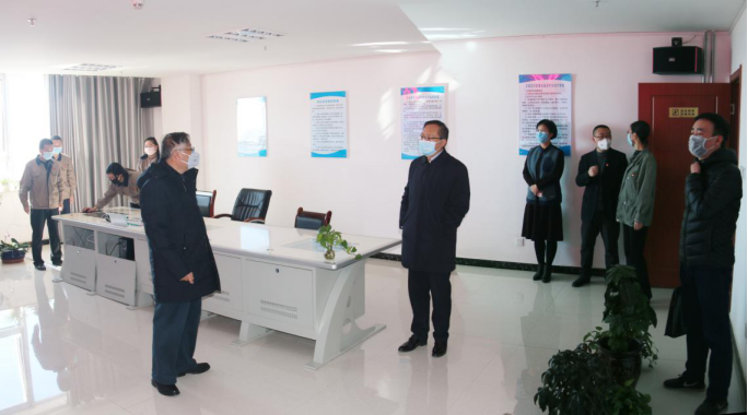 省國資委黨委副書記、副主任郭臻先同志赴省物產集團督導疫情防控暨復復工產工作